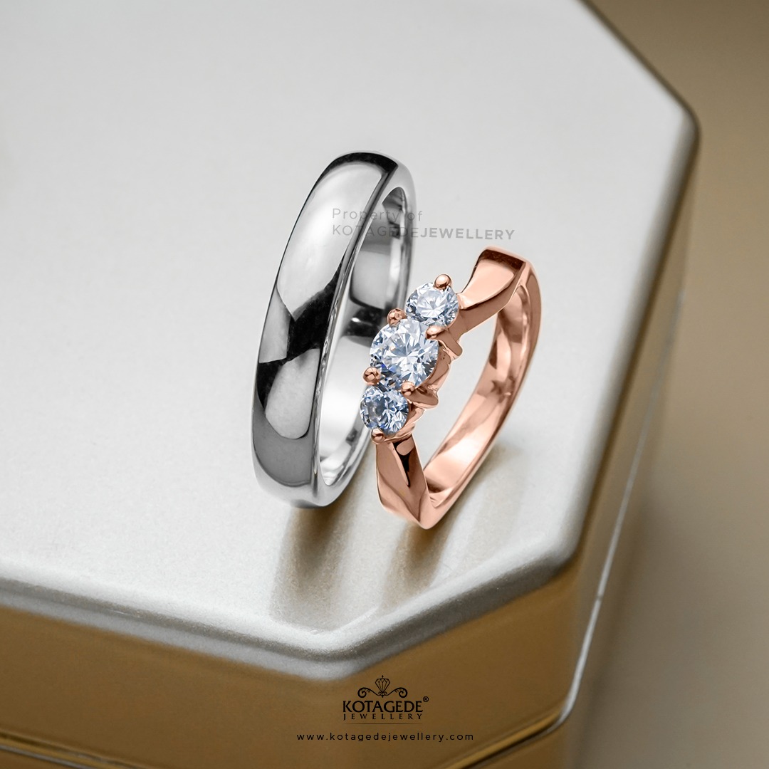 Cincin-Kawin-Tunangan-Elegan-Platidium-Rosegeold-PTD0388RG