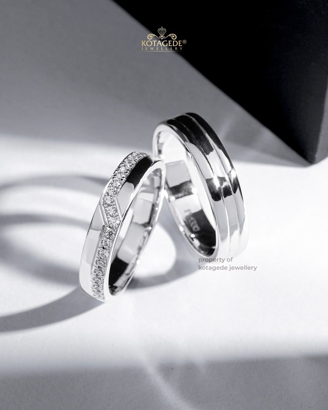 Cincin Kawin Tunangan Platidium Couple Z List PTD0603PTD